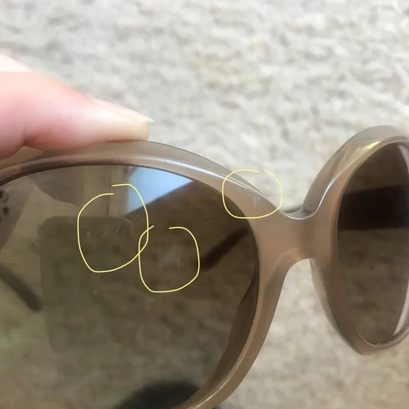 Womens Burberry Sunglasses B 4058-M 3166/13 Signature Plaid display picture 3